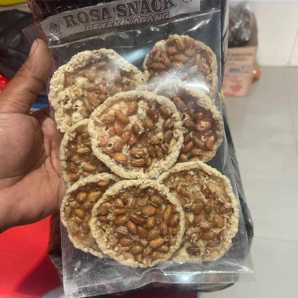 

Peyek enak renyah langsung dari produsen - 1 bungkus 8pcs/9pcs