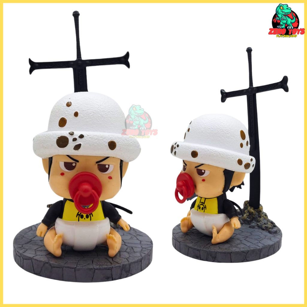 Action Figure Anime One Piece Trafalgar Law Baby Koleksi Pajangan Figur