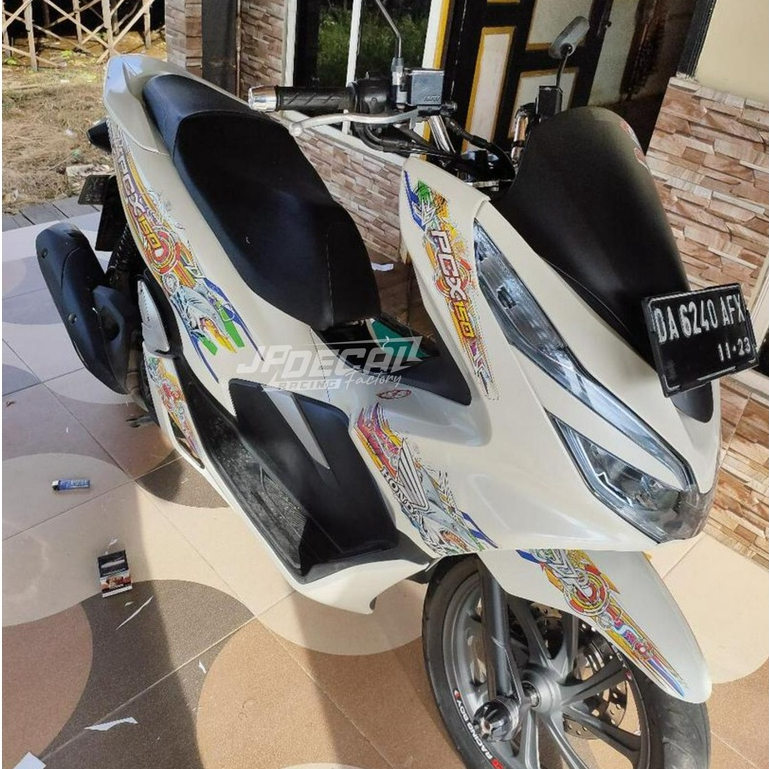 Stiker / Sticker Striping Variasi Motor PCX Stiker Motor Variasi Transapran / UV Thailook 015