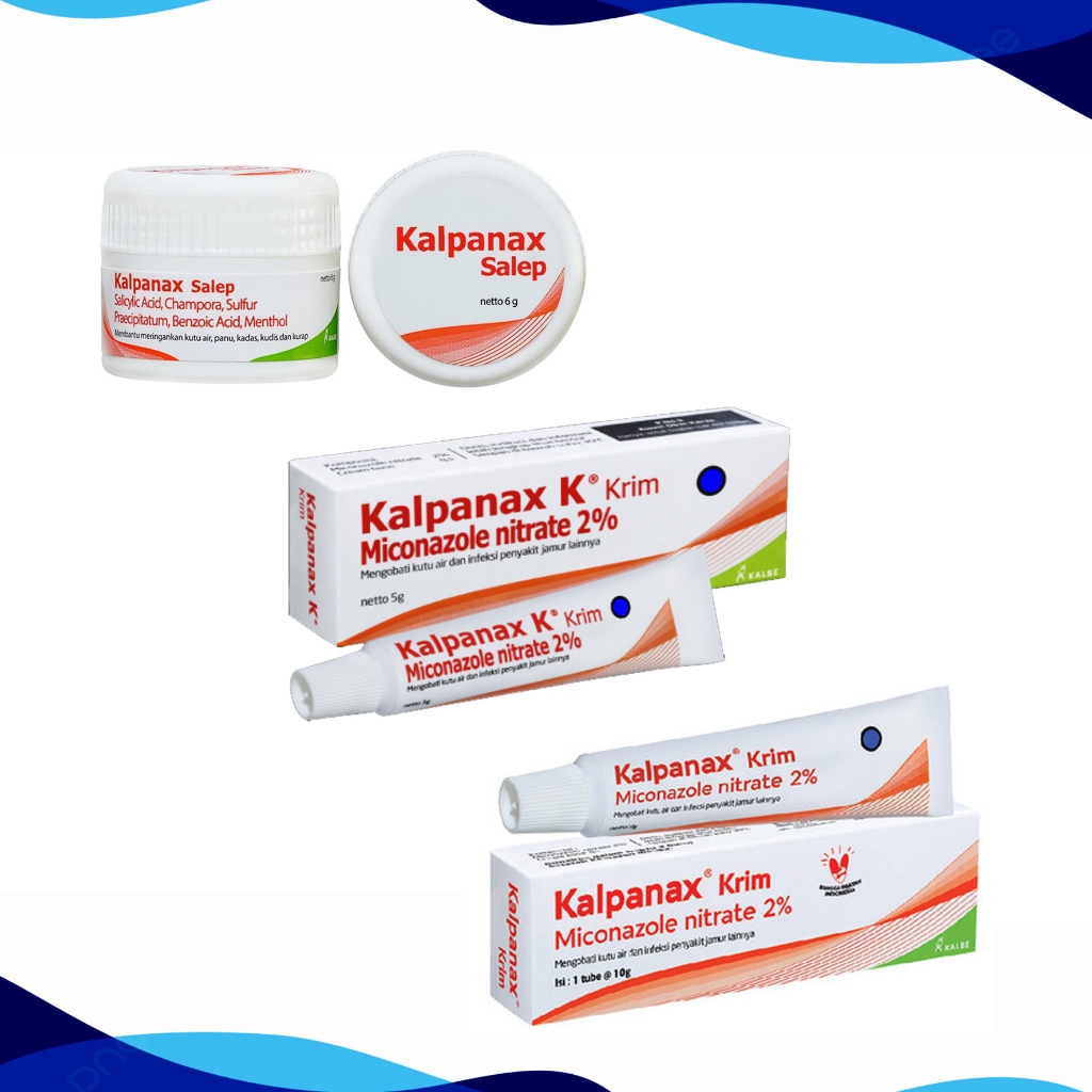 Grosir Kalpanax Cream Miconazole Salep Jamur Panu Kadas Kurap Kutu Air