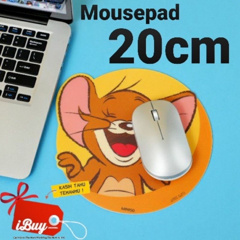 Miniso Tom & Jerry Jerry Mousepad Mouse Pad 20.4x20.8cm