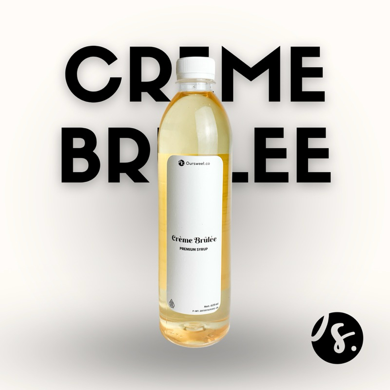 

Oursweet Creme Brulee 625 ml Strong | Sirup Premium Creme Brulee