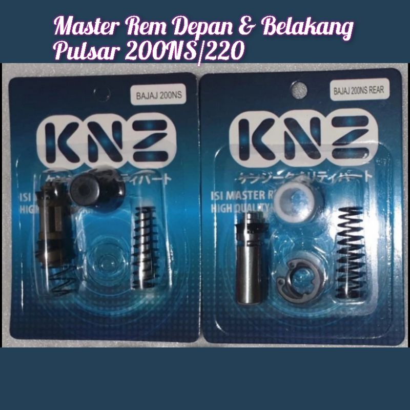 Seal Master Rem Depan Belakang Kawasaki Bajaj Pulsar 200NS/220