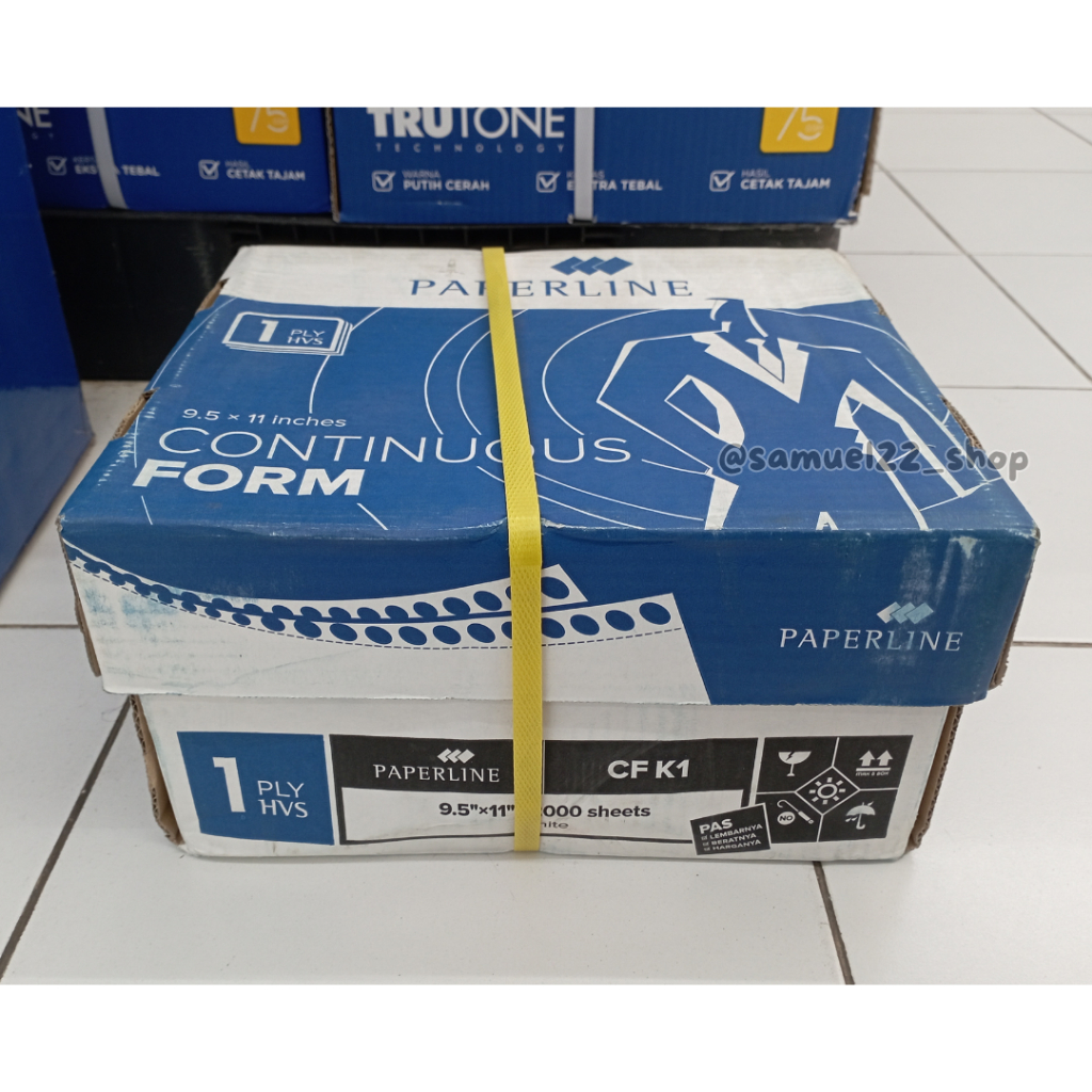 

Continuous Form 1 Ply PAPERLINE K1 Putih CF K1 Kertas Komputer