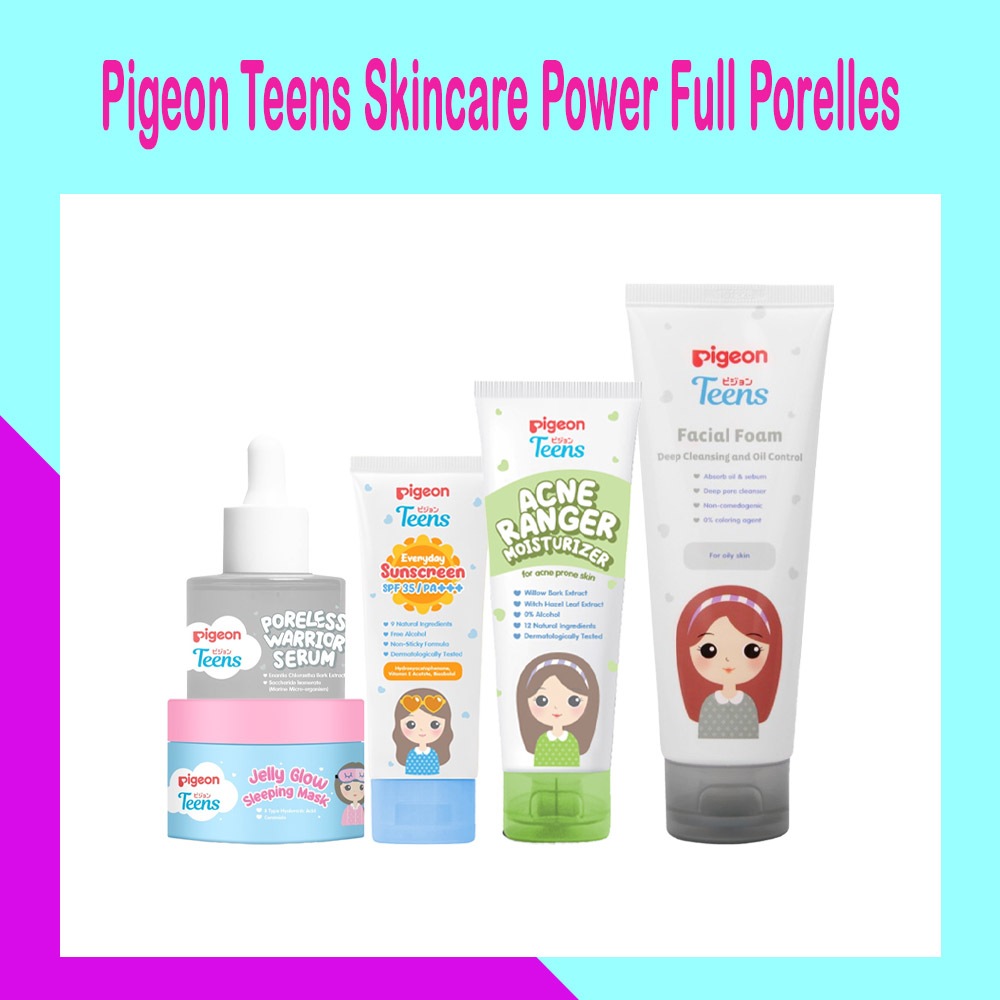 Paket Pigeon Teens Skincare Power Full Poreless