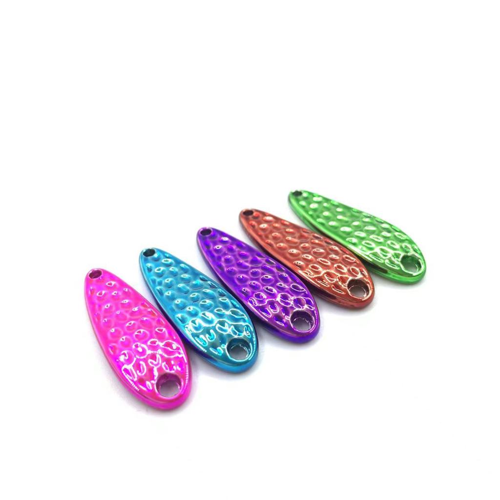 TERBAIK UMPAN PANCING SPOON 10G MULTICOLOR UNTUK MEMANCING BAHAN LOGAM HAMPALA GABUS TENGGIRI