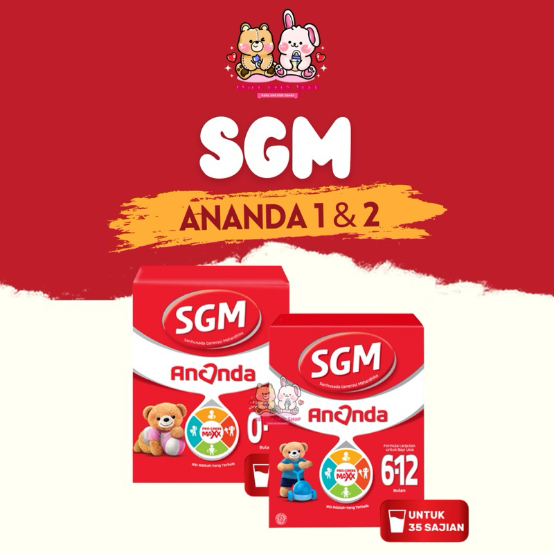 SGM Ananda 1 & 2 1000 gr / Susu Formula Bayi