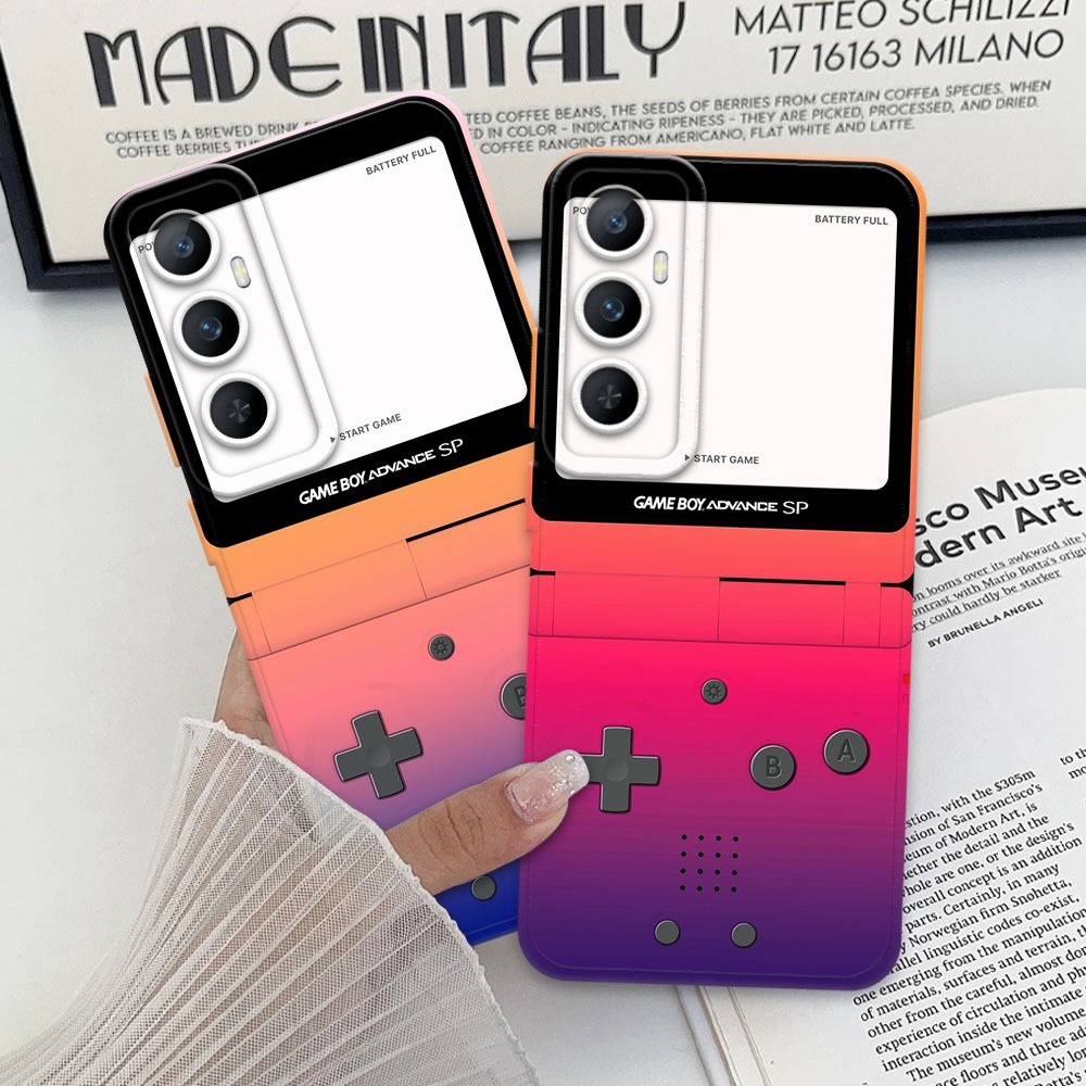 Softcase Hp Realme C65 Terbaru 2024 Fashion Case Gameboy (DS04) Realme C65 4G Silikon Tpu Pro Camera