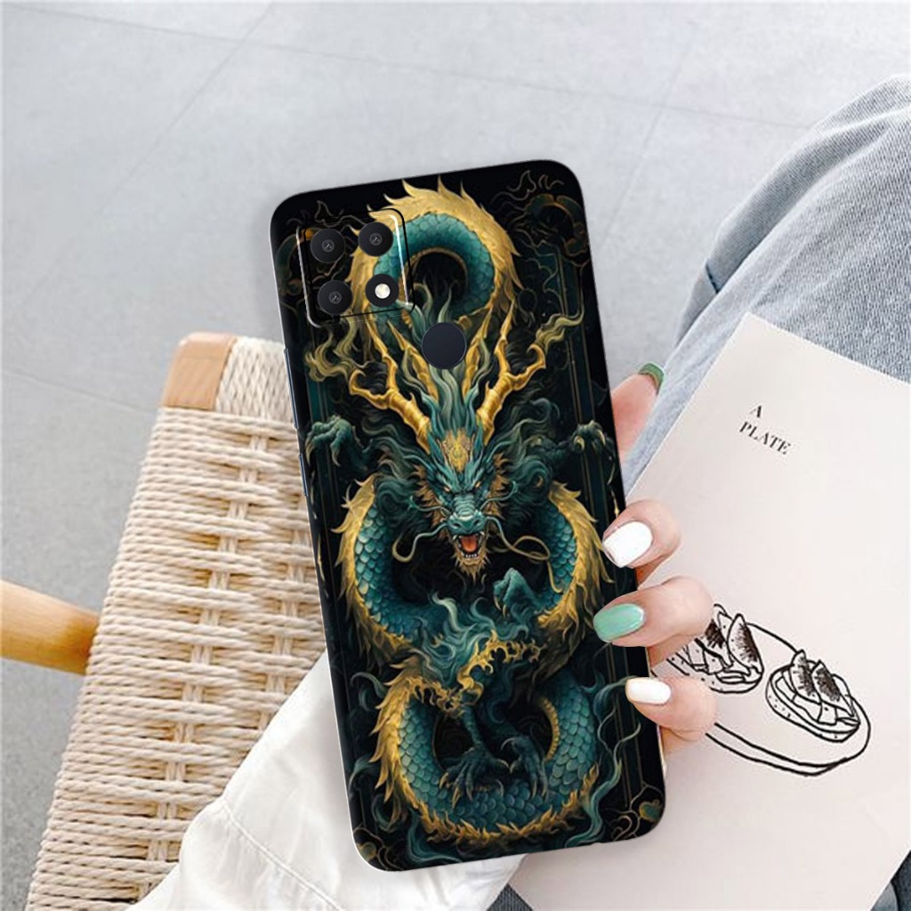 AD01 - Softcase Oppo A15/A15s Aesthetic purple Case - Case hp - Prokamera Case - Case Oppo - Case Ae