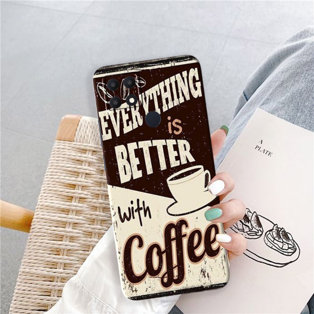 AD01 - Softcase Oppo A15/A15s Aesthetic purple Case - Case hp - Prokamera Case - Case Oppo - Case Ae