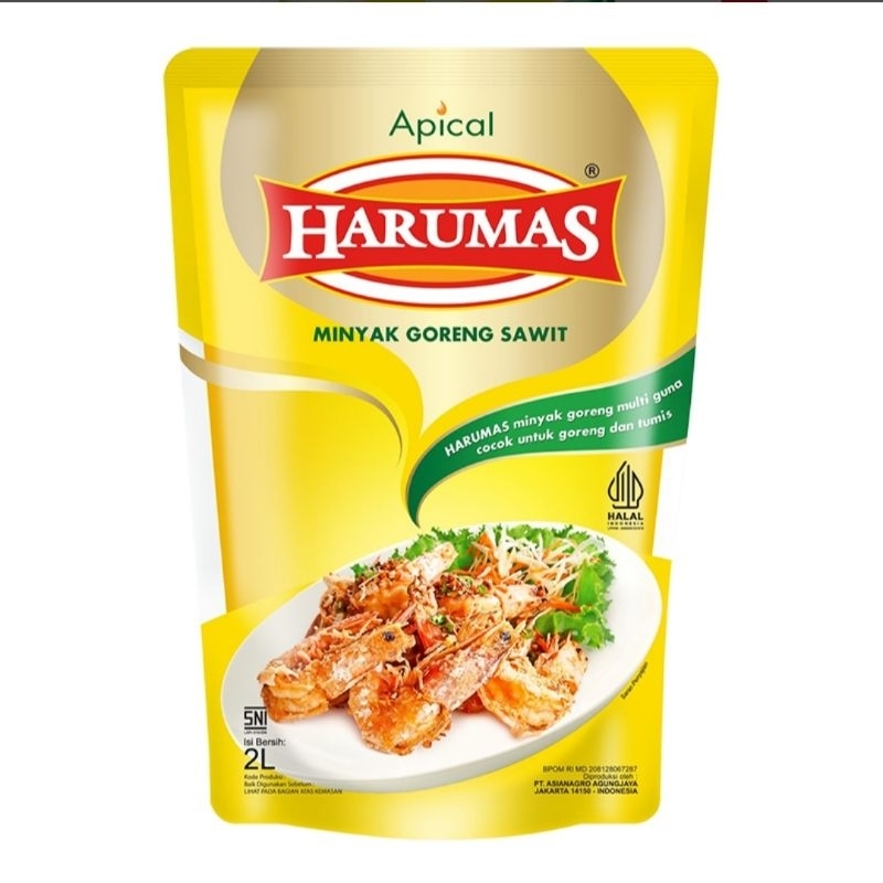 

HARUMAS minyak goreng sawit 2 Liter