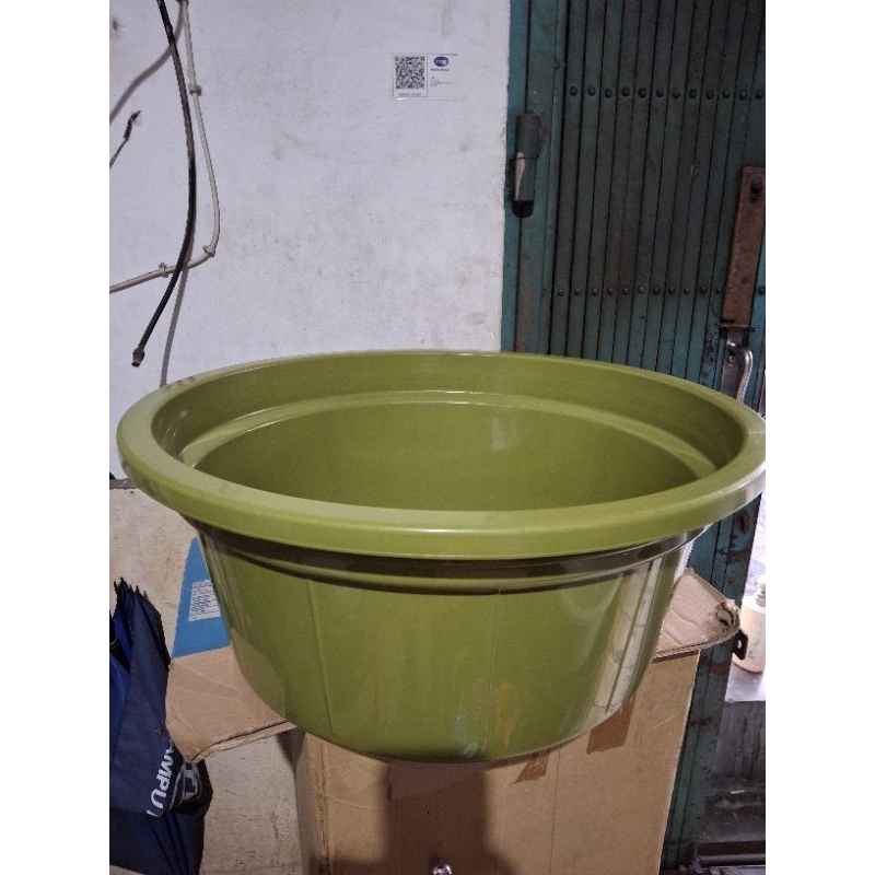Ember Plastik Warna Hijau Ukuran 24 / Bak Hijau 24 / Bak Plastik / Ember Plastik