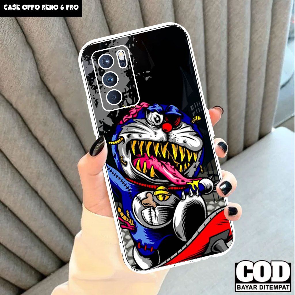 Case OPPO RENO 6 PRO - Casing OPPO RENO 6 PRO Motif ( KILLER ) - Softcase Premium Fourside - Bening 