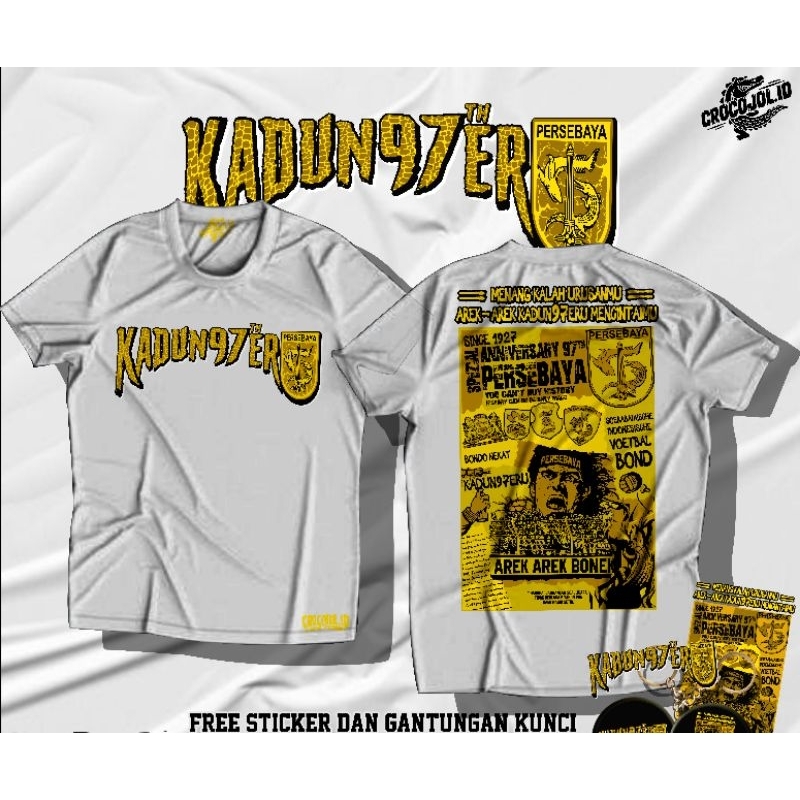 Kaos Bonek Persebaya Anniversary 97th Putih