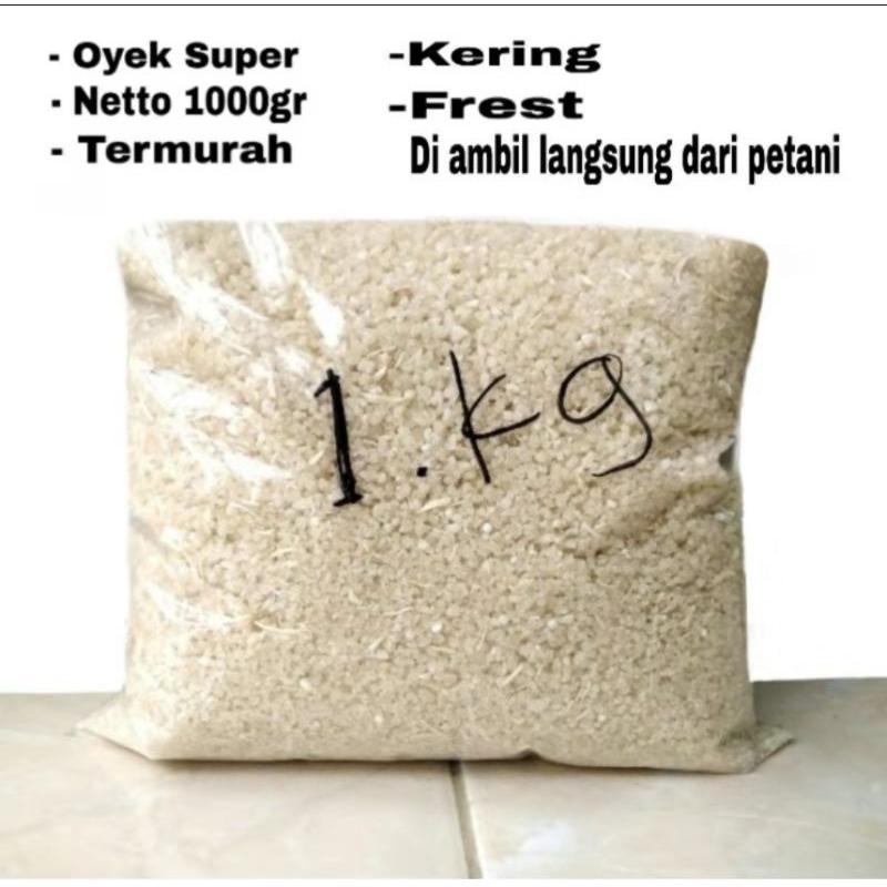 

Oyek / Tiwul / Beras Singkong/ untuk diet & diabetes 1kg