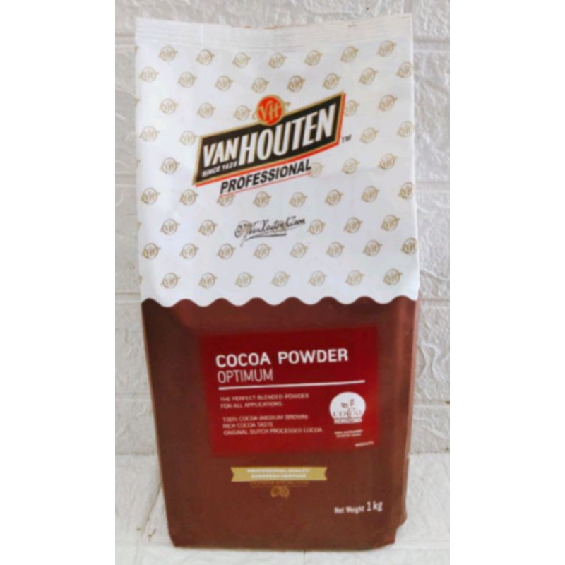 Van Houten cocoa powder optimum/coklat bubuk Van Houten repack