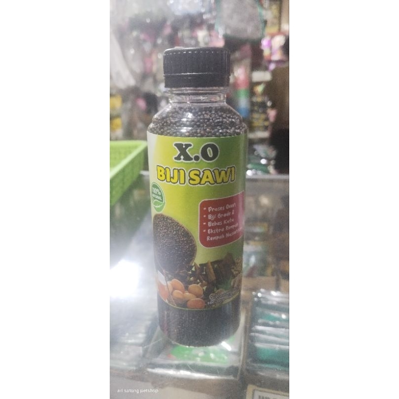 BIJI SAWI X. O BIJI GRADE A Untuk burung kenari lovebird mozambik blackstroat sanger branjangan finc