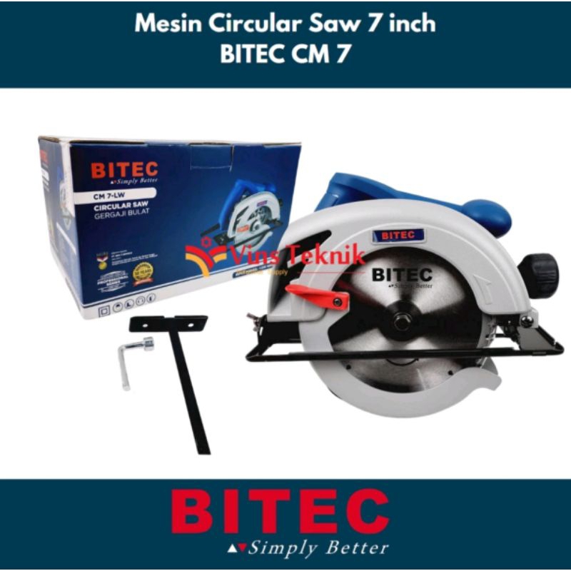 Bitec CM 7 Mesin Potong Kayu Circular Saw 7 inch  CM7
