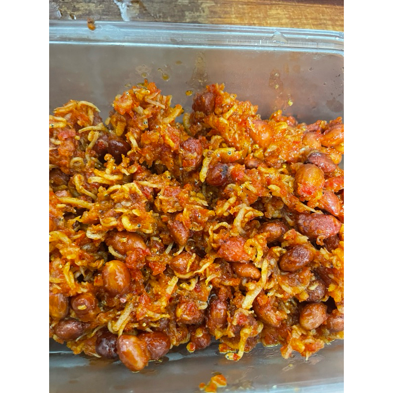 

Sambal teri kacang /pedas manis 150gr - 1kg