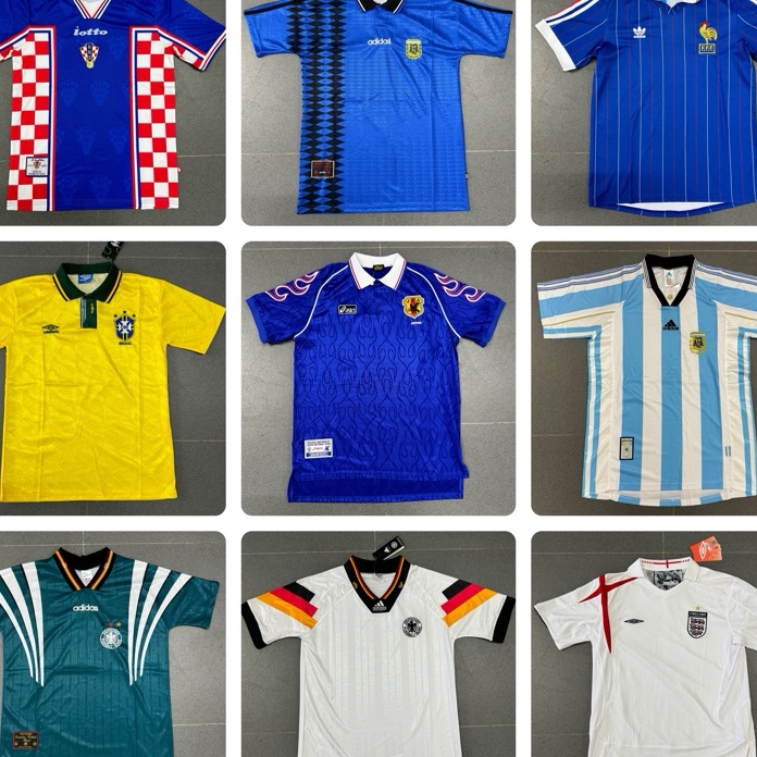 Kualitas Dijamin RETRO  KATALOG JERSEY RETRO NEGARA