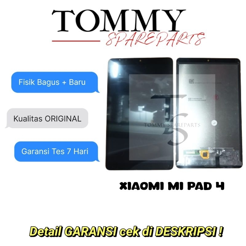 LCD TOUCHSCREEN XIAOMI MI PAD 4 ORIGINAL