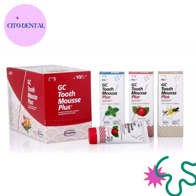 GC TOOTH MOUSSE PLUS PASTA PELINDUNG GIGI DEWASA EXP 2026 READY BUKAN PO