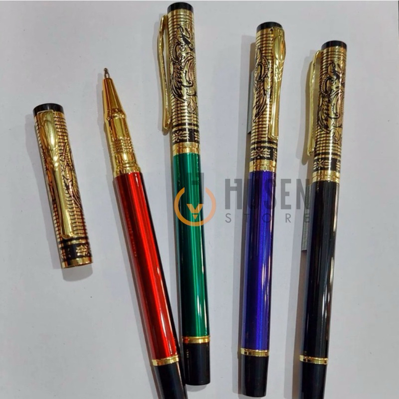 

Pulpen Ballpoint Pena Metal Batik 662