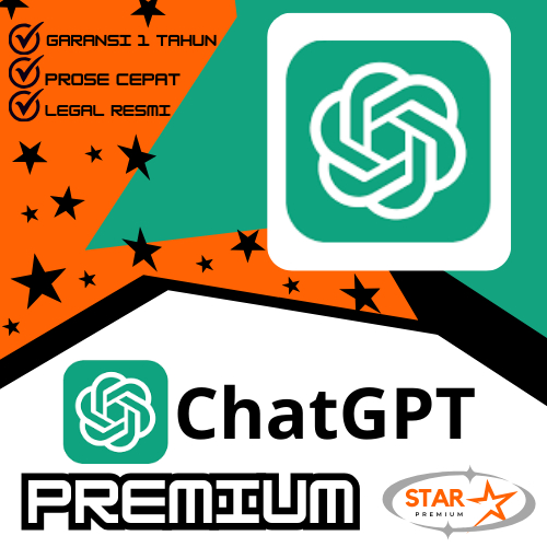 

Chat GPT openai 4.0 Chat GPT Plus Premium Private 1 Tahun Full Garansi Proses Cepat