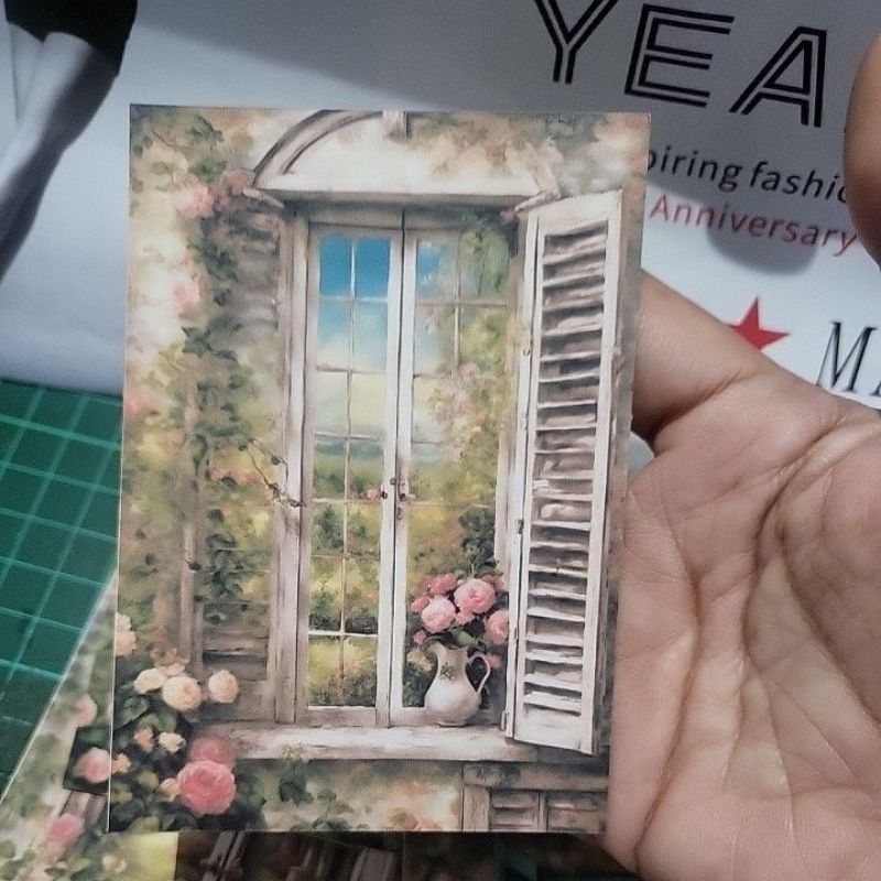 

Shutter cottage window 2 (BIGGEST) STICKERS