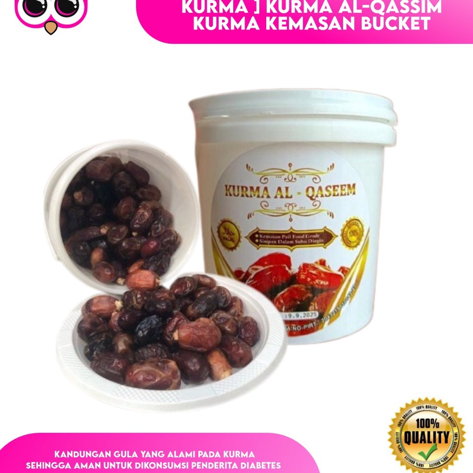 

KODE PRODUK YCKC86362 KURMA KURMA ALQASSIM KURMA KEMASAN BUCKET