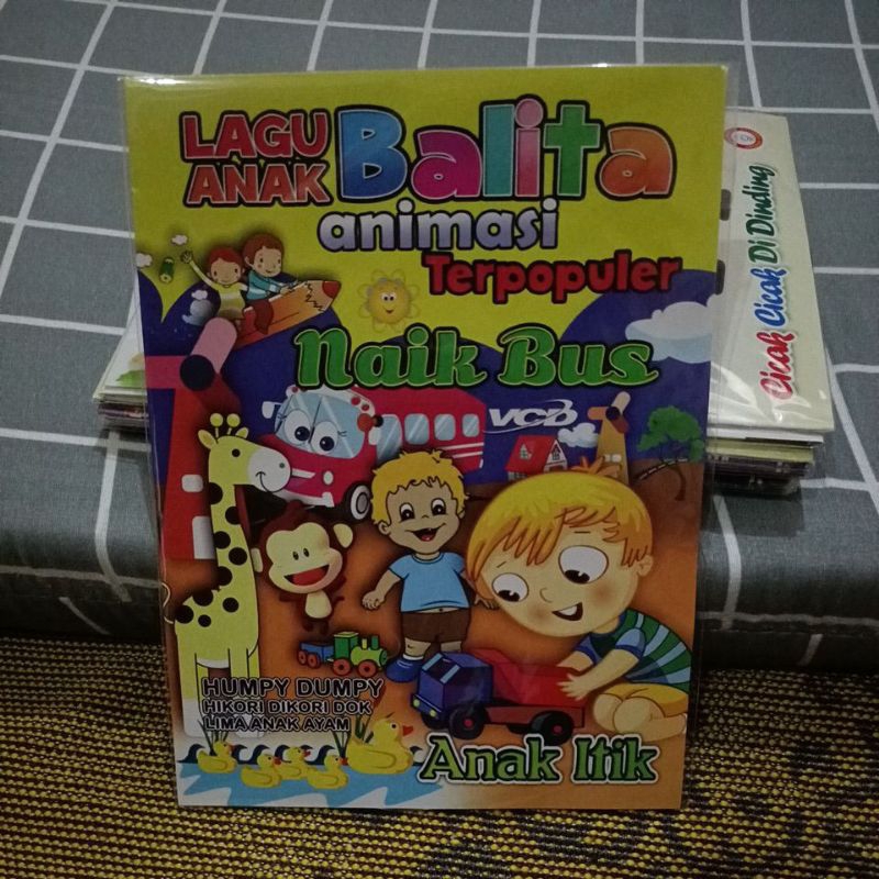 KASET VCD LAGU ANAK BALITA ANIMASI