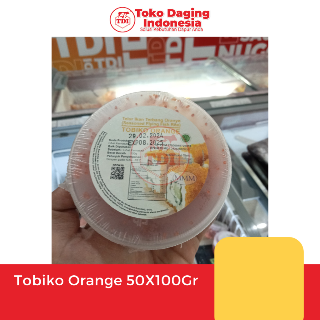 

Tobiko Orange 50X100Gr