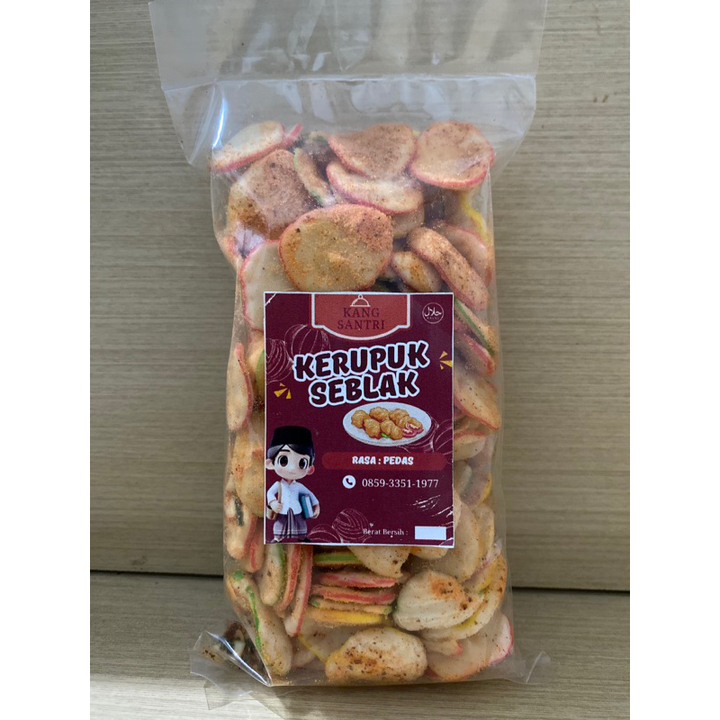 

Kerupuk Seblak Pedas 250 gram