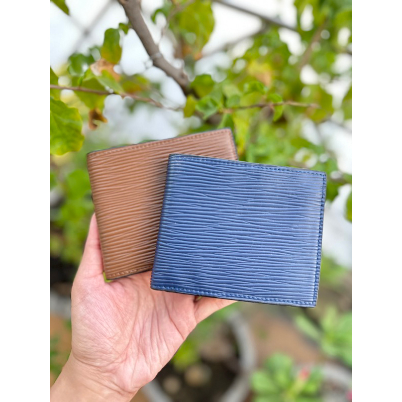 MINISO DOMPET PRIA MEN'S CLASSIC HORIZONTAL VERTICAL WALLET DOMPET COWOK LIPAT DUA