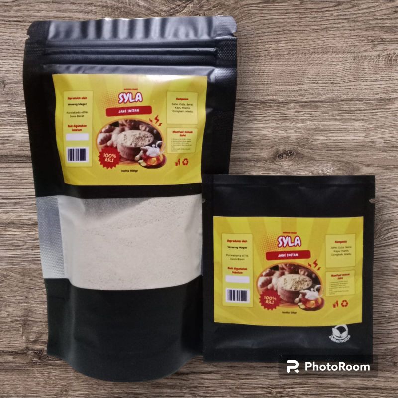 

JAHE INSTAN SYLA ukuran 100 gr