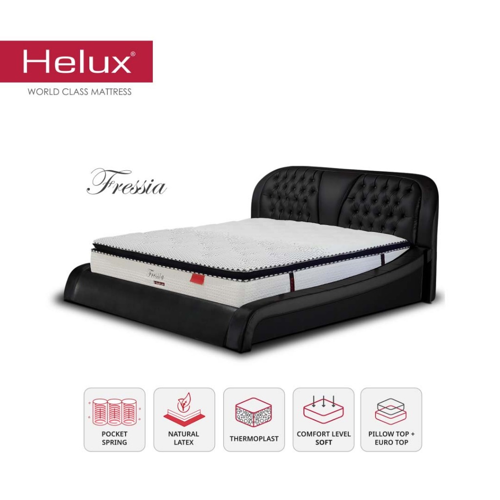 Spring Bed Latex New Fressia  By Helux Beds - Fullset