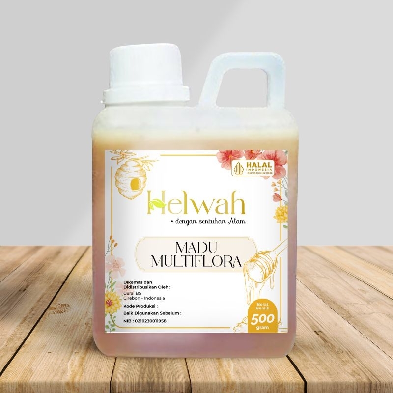 

MADU MULTIFLORA 100% MURNI | MADU ASLI | RAW HONEY