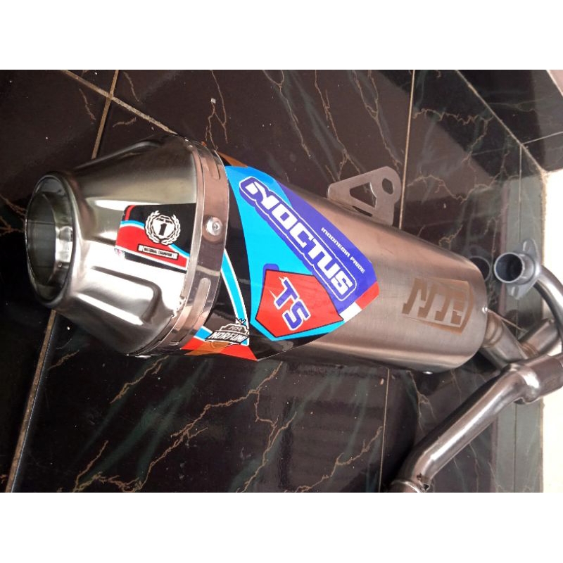 Knalpot Noctus T5 Original KLX,crf,D-Tracker,wr155,Viar 150
