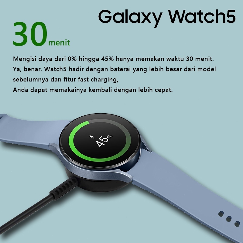 OPPO Watch5 Waterproof Smartwatch Pria Dan Wanita Olahraga Jam Tangan Pintar Pelacakan Kebugaran
