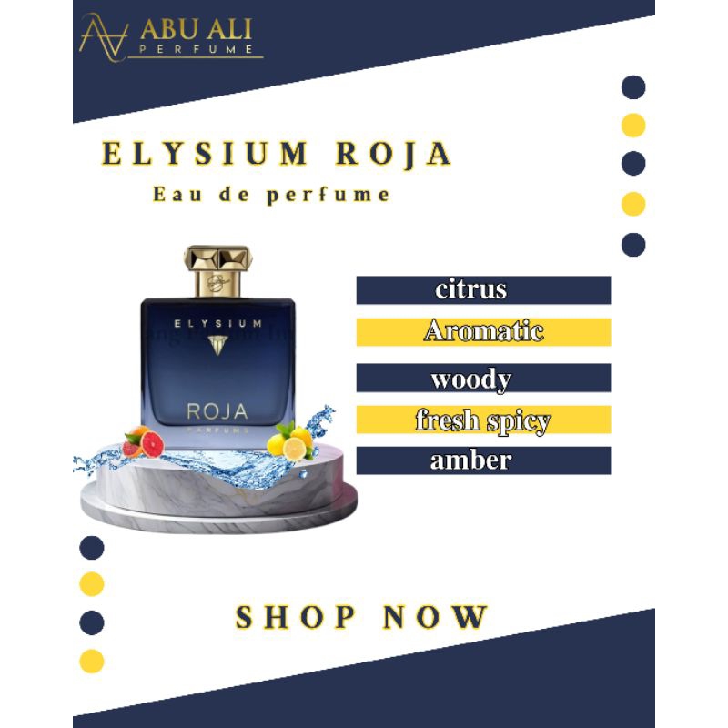 ELYSIUM ROJA aroma yang sangat sempurna untuk digunakan siang dan malam hari kualitas bibit yang pre