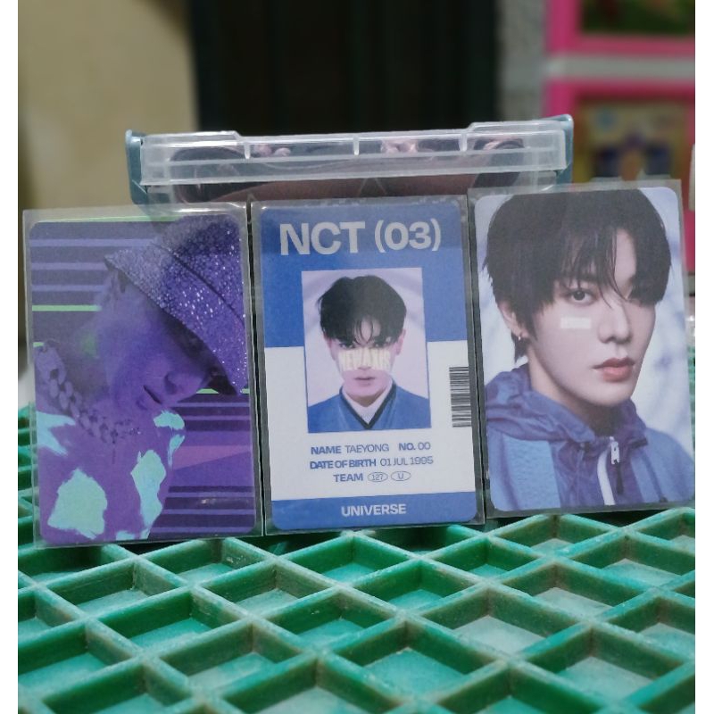 [Ready] Id card Universe Taeyong PC Universe Yuta PC 2 baddies Taeyong