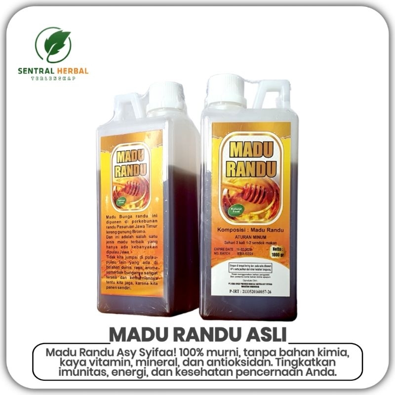 

Madu Randu Asy Syifaa Asli Isi 1 Kilo Gram