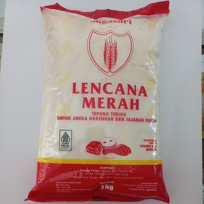 

Terigu Lencana Merah 1kg