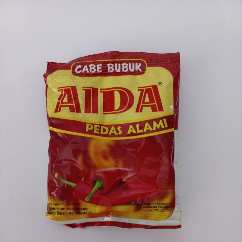

Aida Cabe Bubuk 25g