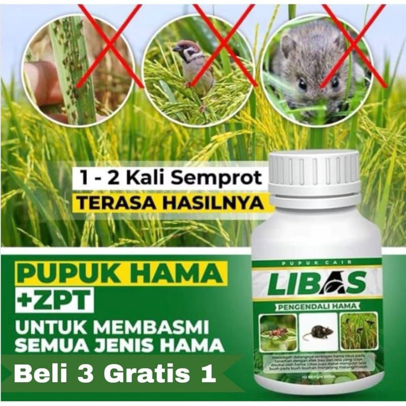 Pupuk libas solusi lawan hama terampuh