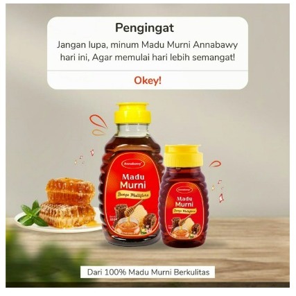 

MADU MURNI BUNGA MULTIFLORA 350 gram / 150 gram