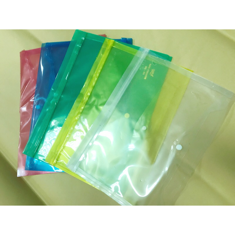 

Map Kancing Transparan / Map Plastik Transparan