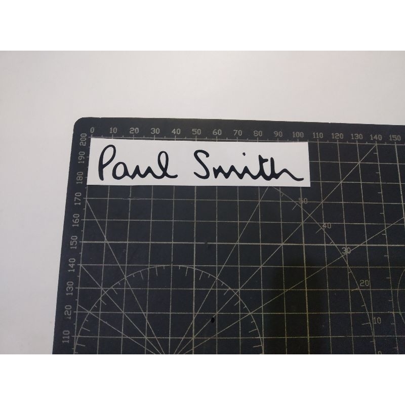 

cutting stiker Paul smith