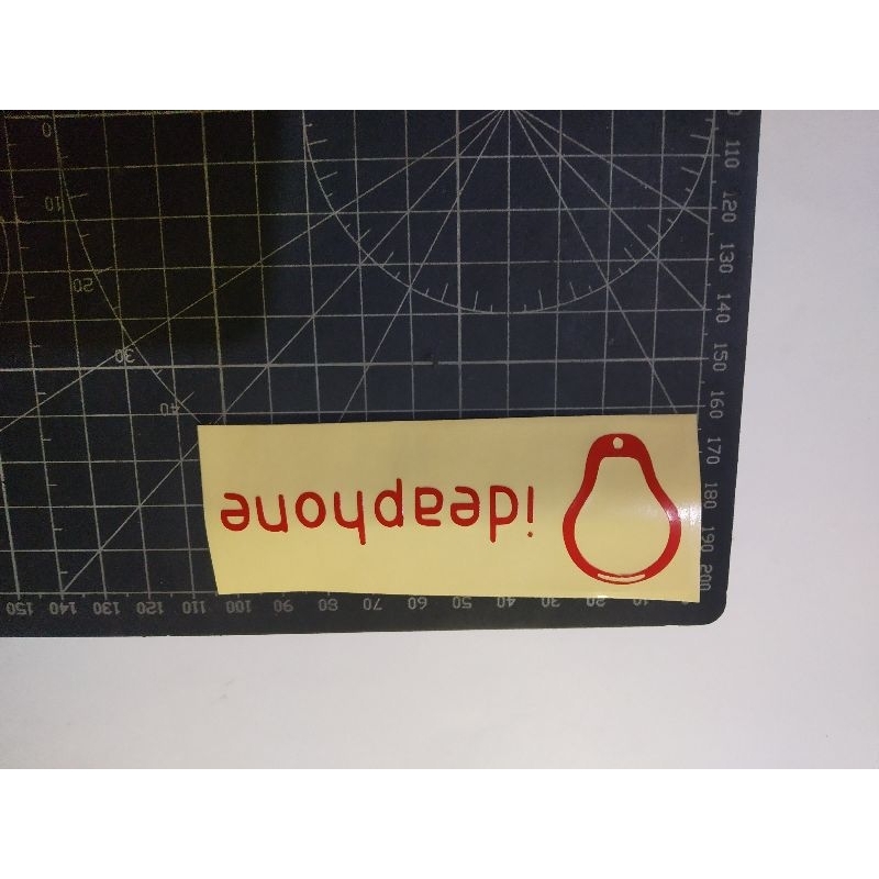 

cutting stiker ideaphone