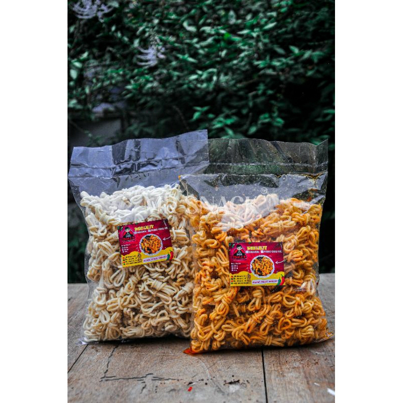 

[Bundling 250g] Mie Gulung / Mie Lilit Viral Gurih dan Renyah, 250g Pedas & 250g Original